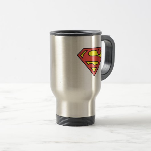 Superman S-Shield | Superman-Logo Reisbeker (Voorkant rechts)