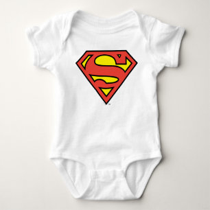 Superman S-Shield   Superman-Logo Romper