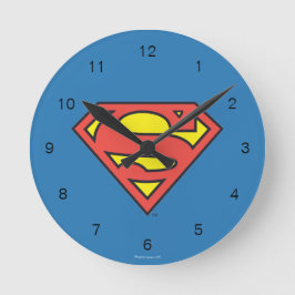 Superman S-Shield | Superman-Logo Ronde Klok