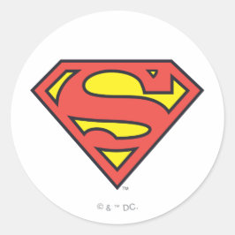 Superman S-Shield| Superman-Logo Ronde Sticker