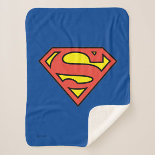Superman S-Shield   Superman-Logo Sherpa Deken