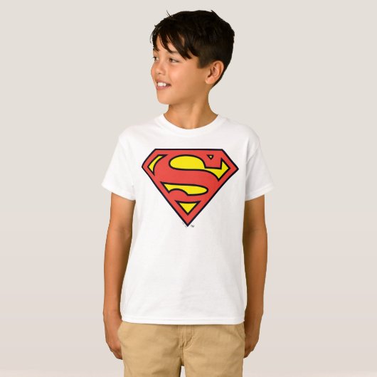 Superman S-Shield | Superman-Logo T-shirt (Voorkant volledig)
