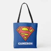 Superman S-Shield | Superman-Logo Tote Bag (Achterkant)