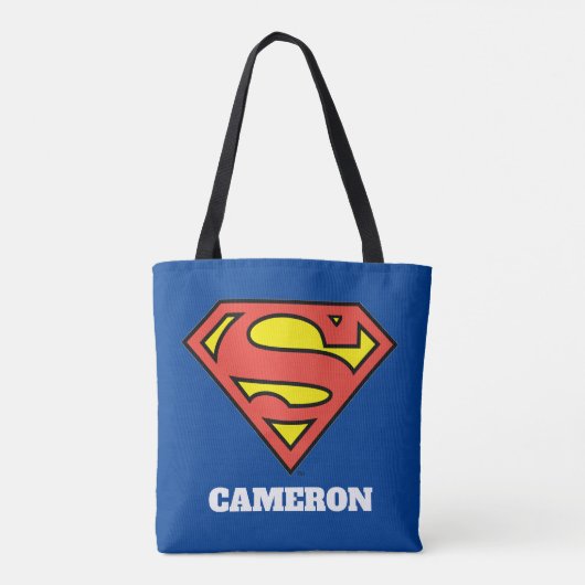 Superman S-Shield | Superman-Logo Tote Bag (Achterkant)