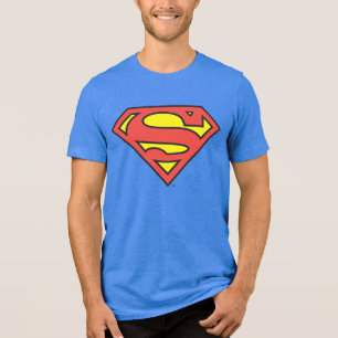 Superman S-Shield Superman-Logo Tri-Blend Shirt