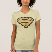 Superman S-Shield | Tan Logo T-shirt (Voorkant)