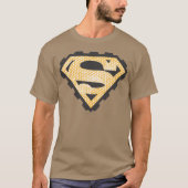 Superman S-Shield | Tan Logo T-shirt (Voorkant)