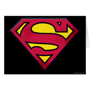Superman S-Shield Vuile Logo