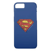 Superman S-Shield | Zwarte omtrek van de boomgaard Case-Mate iPhone Case (Achterkant)