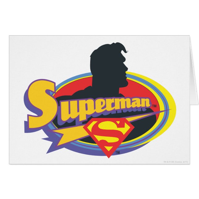 Superman Silhouette (Voorkant Horizontaal)