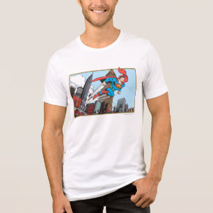 Superman & Skyscrapers Tri-Blend Shirt