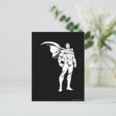 Superman slaat een pos aan briefkaart (Staand voorkant)
