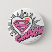 Superman - Smack Ronde Button 5,7 Cm (Voorkant)