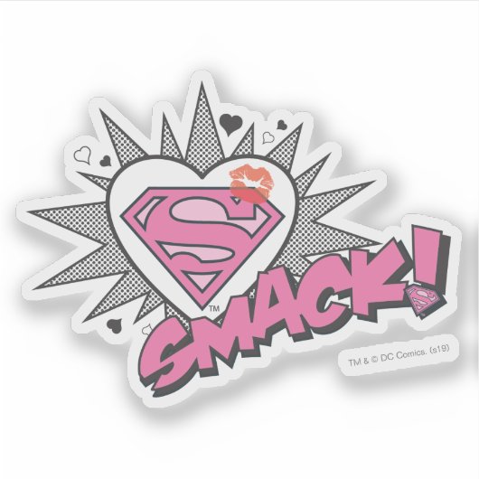 Superman - Smack Sticker (Voorkant)