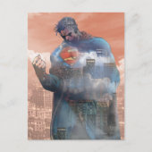 Superman Standing Briefkaart (Voorkant)