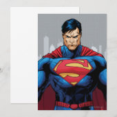 Superman Standing Kaart (Voorkant / Achterkant)