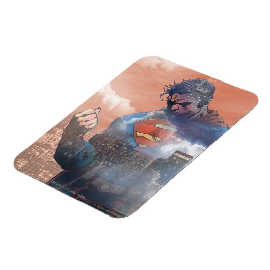 Superman Standing Magneet (Linkerzijde)