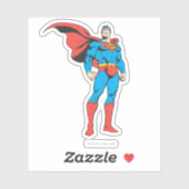 Superman Standing Tall Sticker (Vel)