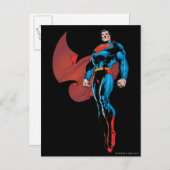 Superman Stands Tall Briefkaart (Voorkant / Achterkant)