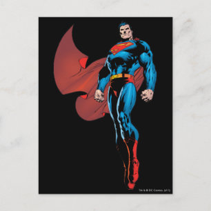 Superman Stands Tall Briefkaart