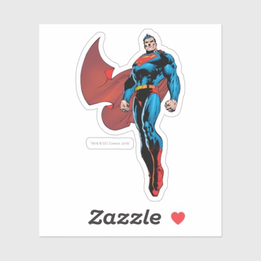 Superman Stands Tall Sticker (Vel)