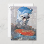 Superman Stare Briefkaart (Voorkant / Achterkant)