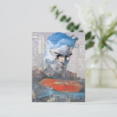 Superman Stare Briefkaart (Staand voorkant)