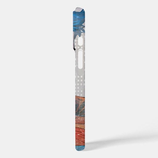 Superman Stare Case-Mate iPhone Case (Achterkant / Links)