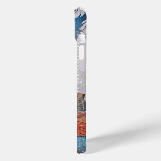 Superman Stare Case-Mate iPhone Case (Achterkant / Links)