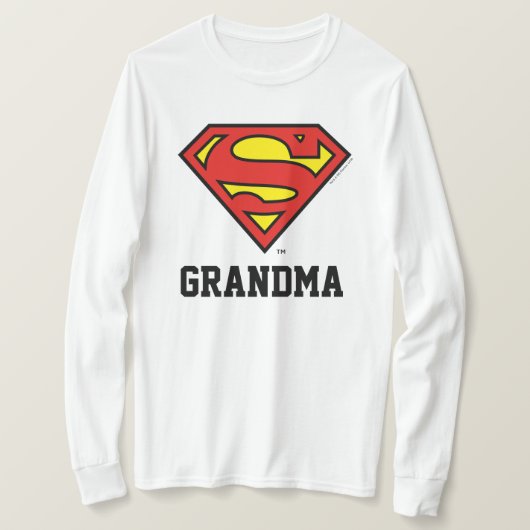 Superman | Super Grandma T-shirt (Design voorkant)