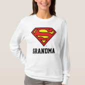 Superman | Super Grandma T-shirt (Voorkant)