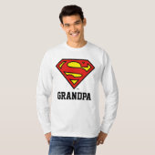 Superman | Super Grandpa T-shirt (Voorkant volledig)