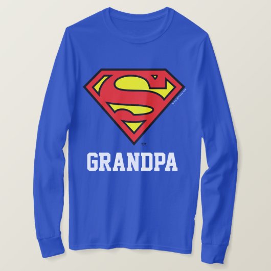 Superman | Super Grandpa T-shirt (Design voorkant)