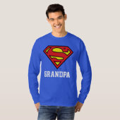 Superman | Super Grandpa T-shirt (Voorkant volledig)