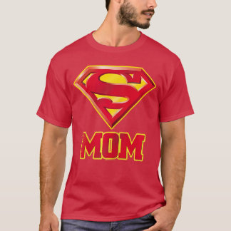 Superman Super Moeder cadeau T-shirt