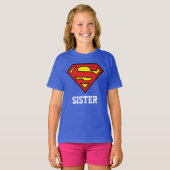 Superman | Super Sister T-shirt (Voorkant volledig)