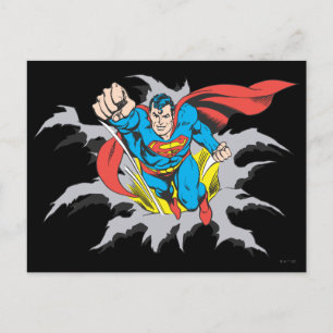 Superman Tears Thru Briefkaart