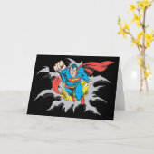 Superman Tears Thru Kaart (Gele Bloem)
