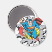 Superman Tears Thru Magneet (Voorkant / Achterkant)
