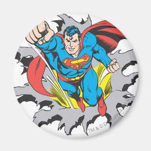 Superman Tears Thru Magneet