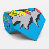 Superman Tears Thru Stropdas (Opgerold)