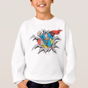 Superman Tears Thru T-shirt