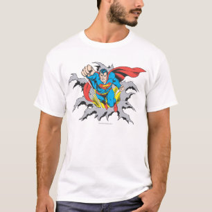 Superman Tears Thru T-shirt