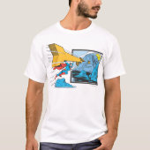 Superman Tunneling in Rock T-shirt (Voorkant)