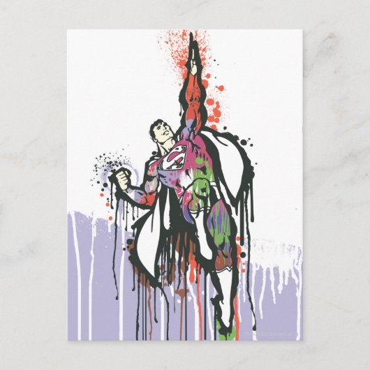 Superman Twisted Innocence Poster Briefkaart (Voorkant)