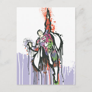 Superman Twisted Innocence Poster Briefkaart