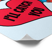 Superman Valentijnsdag | Ik zal je vangen Poster (Hoek)