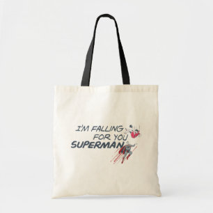 Superman Valentijnsdag Ik zoek je Tote Bag