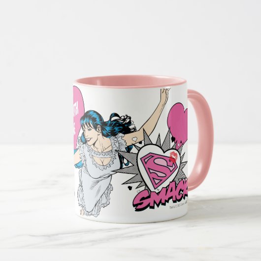 Superman Valentijnsdag | Met mij vliegen Mok (Voorkant rechts)