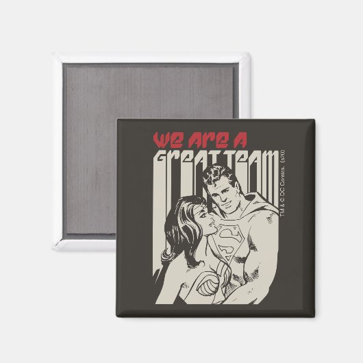 Superman Valentijnsdag | Wij zijn een geweldig tea Magneet (Voorkant / Achterkant)